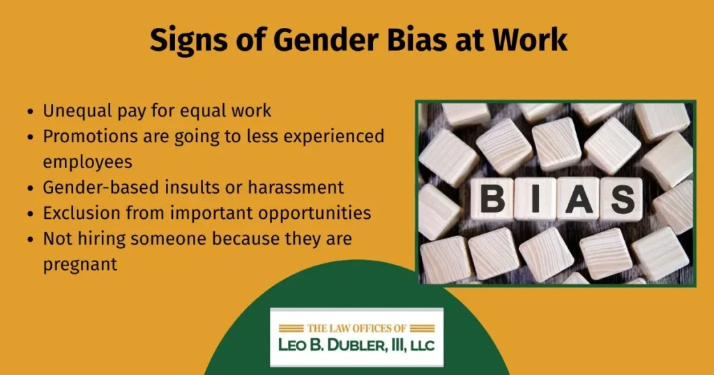 Gender Bias Infographic