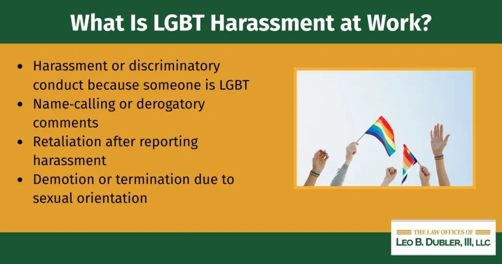 LGBT Harassment Infographic